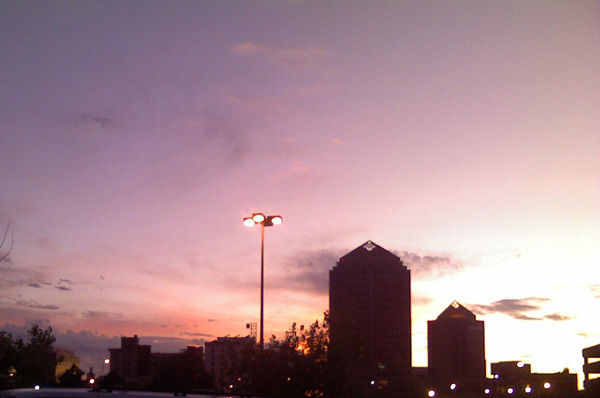 Sunset 7-17-09